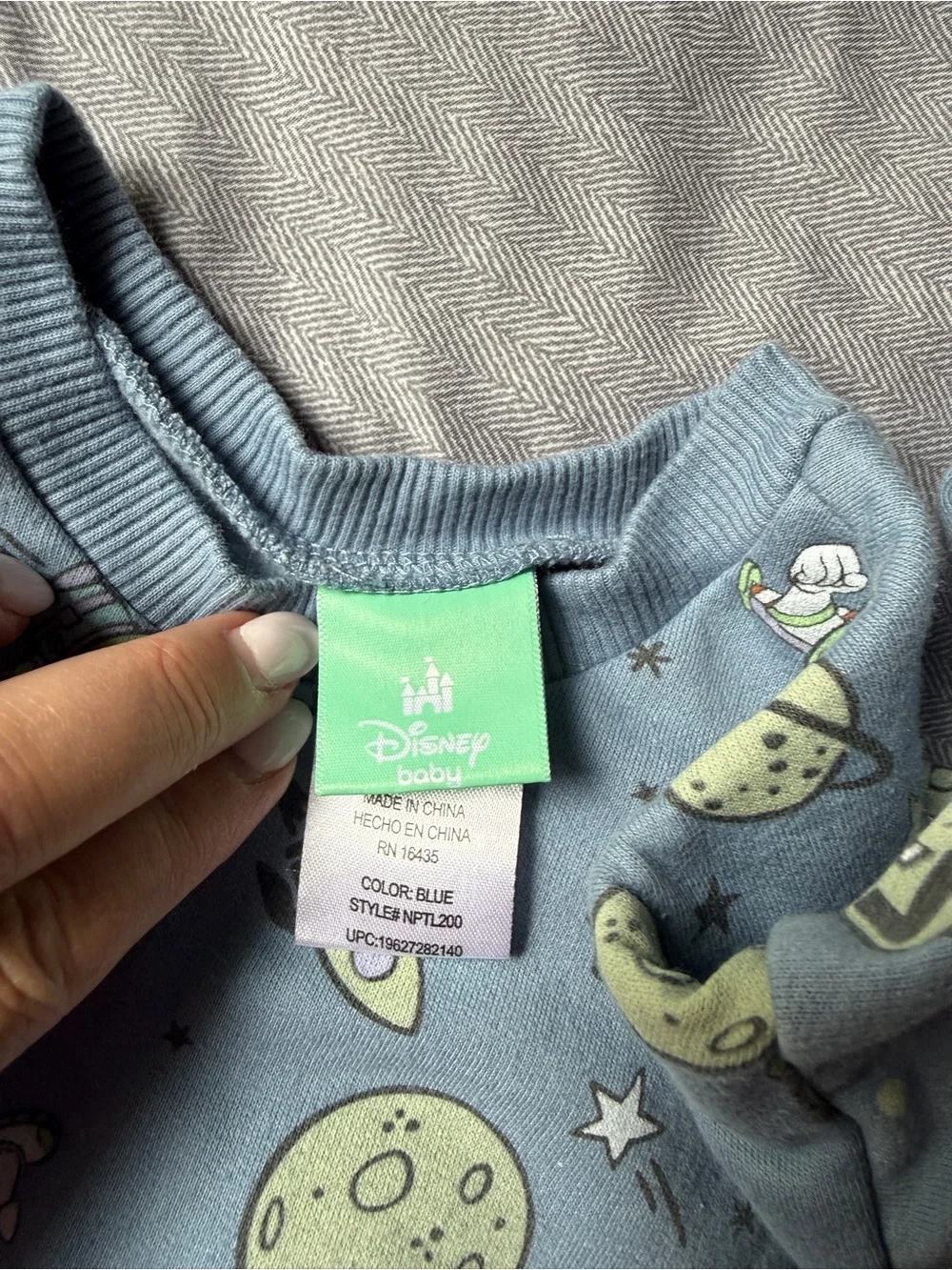 Disney Baby Toy Story Buzz Lightyear print Sweat Set